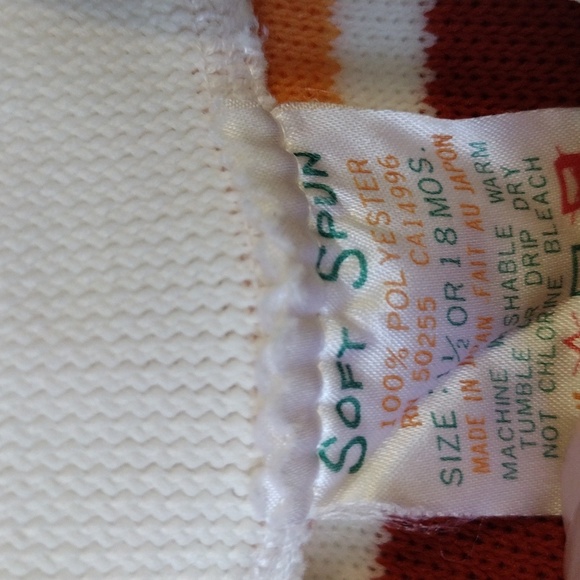 Vintage 1970's knit baby tee - Picture 3 of 4